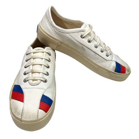 RE/DONE 70’s Low Top Stripe Sneakers - EU 37 (6.5/7) - Picture 3 of 10